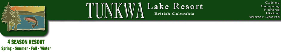 Tunkwa Lake Resort